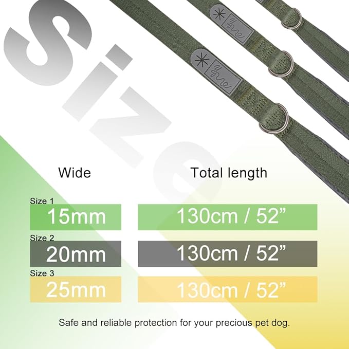 Premium Dog Leash, 4.2 ft Lenght Single Handle Leash, Hook Strong and Breathable Durable, Soft Cushioned Handle, Medium Dogs Leash, for Walking and Training (Orange Size 2)